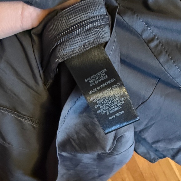 Express Charcoal Ruffle Front Blouse - Picture 6 of 6